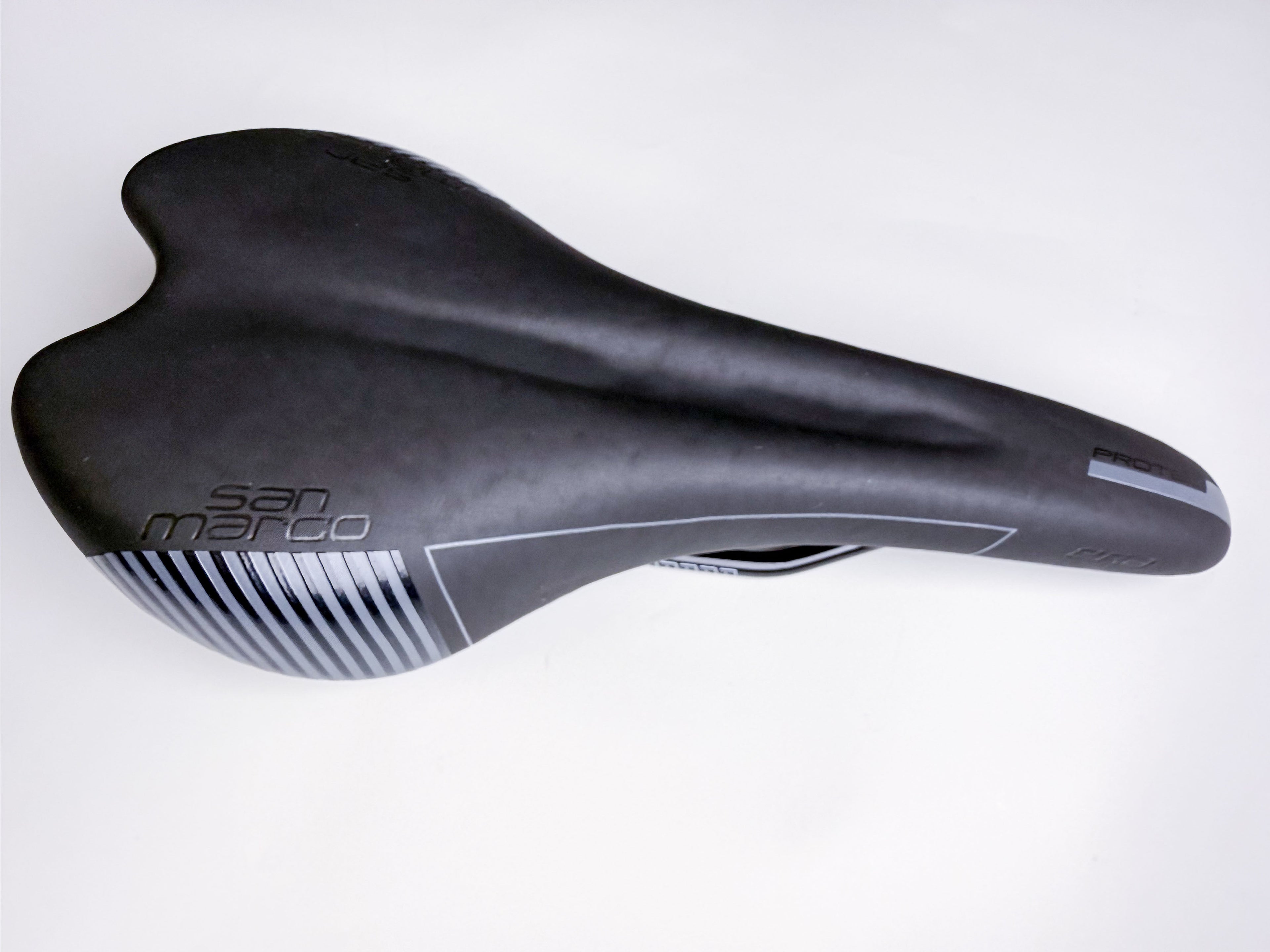 Selle San Marco Era Start Power Road Bike Saddle - Ultra Comfortable Stealth Black Racing Bicycle Seat