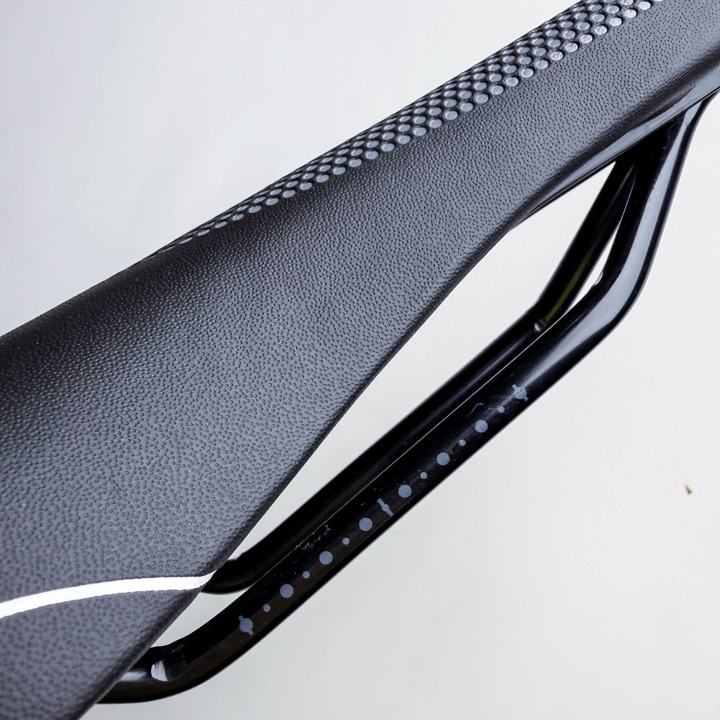 Selle San Marco Era Start Up Triathlon Bike Saddle - Ultra Comfortable TT Racing Bicycle Seat Black & White