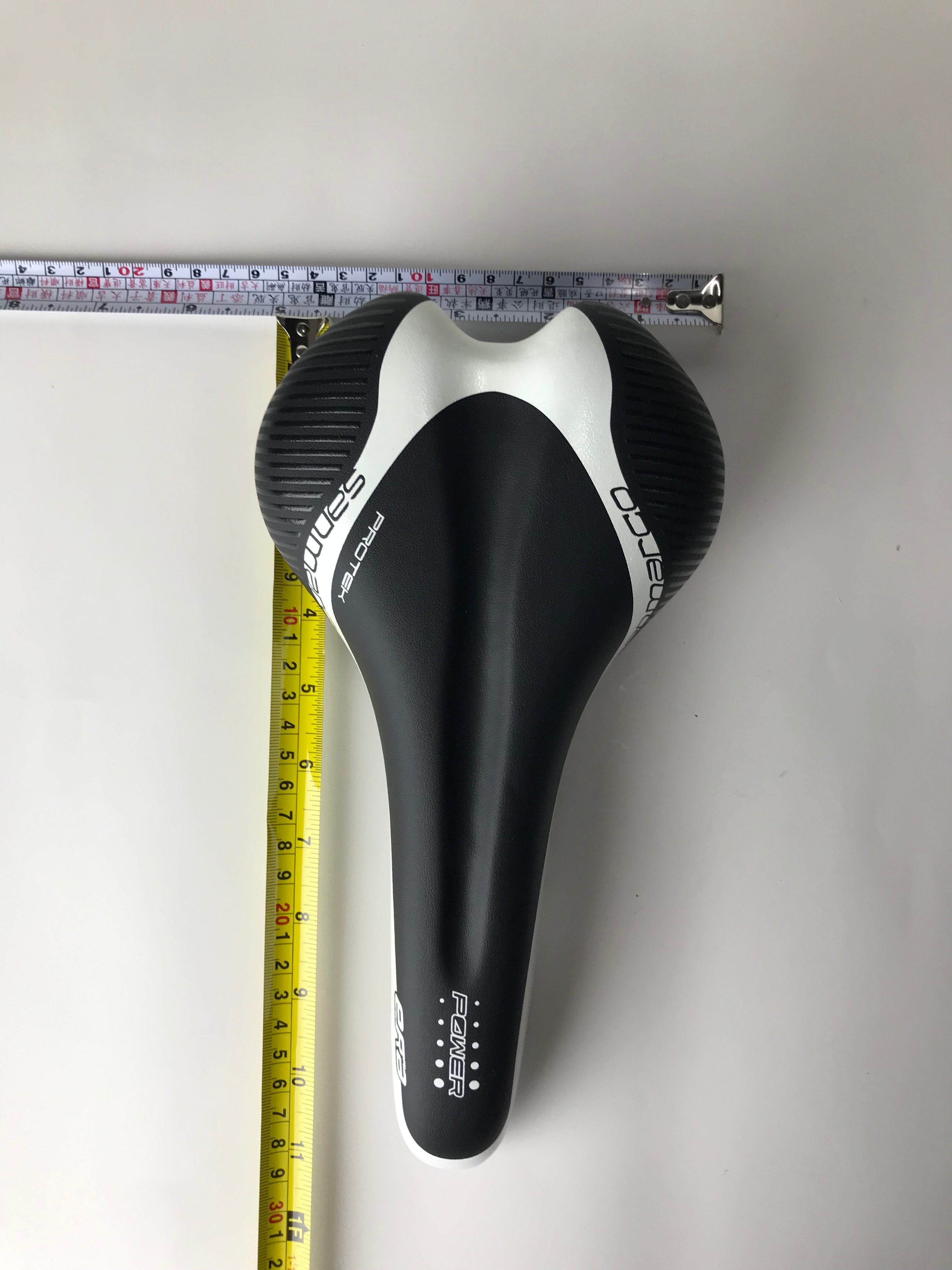 Selle San Marco Era Dynamic Protek Road Bike Saddle - Ultra Comfortable Black & White Racing Bicycle Seat